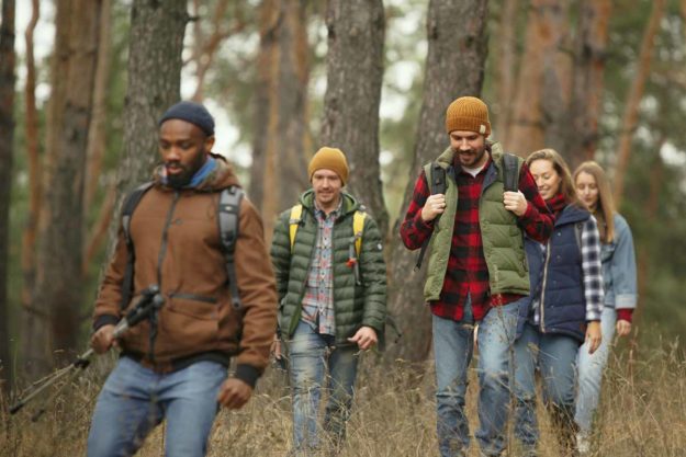 group participates in recreational therapy