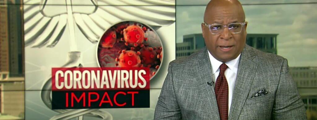 news cast of coronavirus pandemic