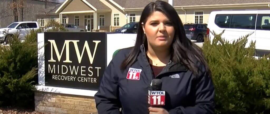 news castor at midewest recovery center during COVID-19 pandemic