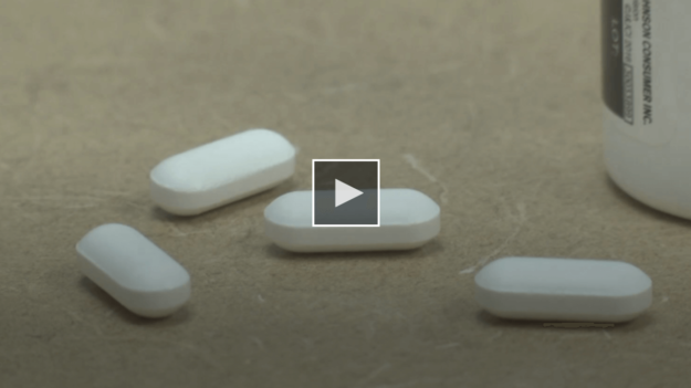 screenshot of pills on table