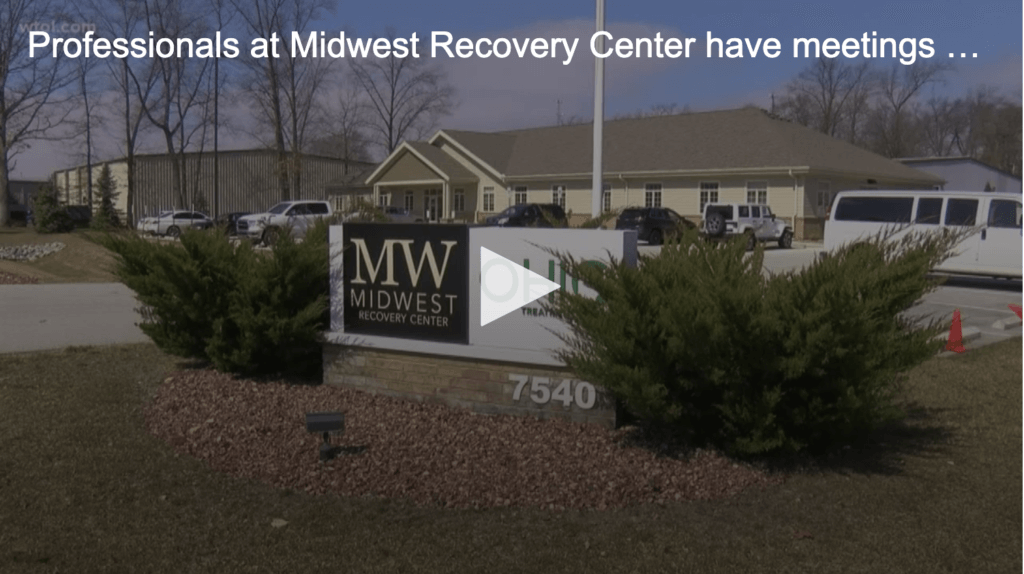 screenshot of outside of midwest recovery center