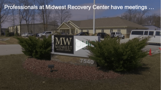 screenshot of outside of midwest recovery center