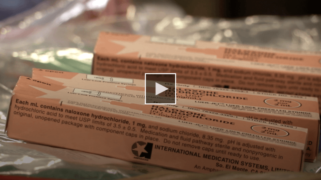 naloxone hydrochloride boxes