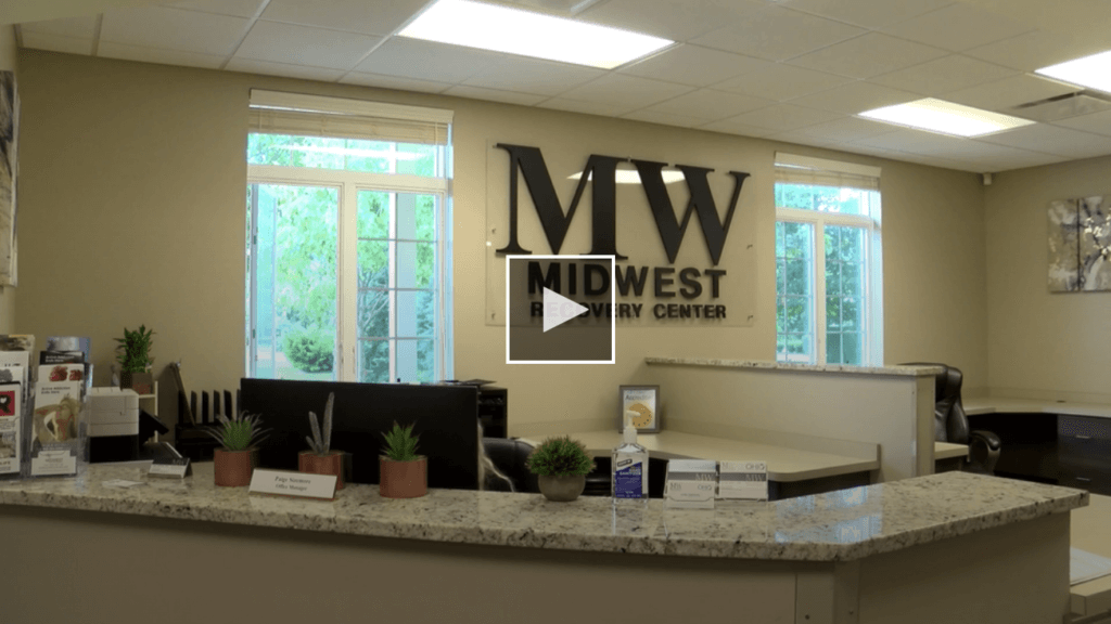 screenshot of midwest recovery center