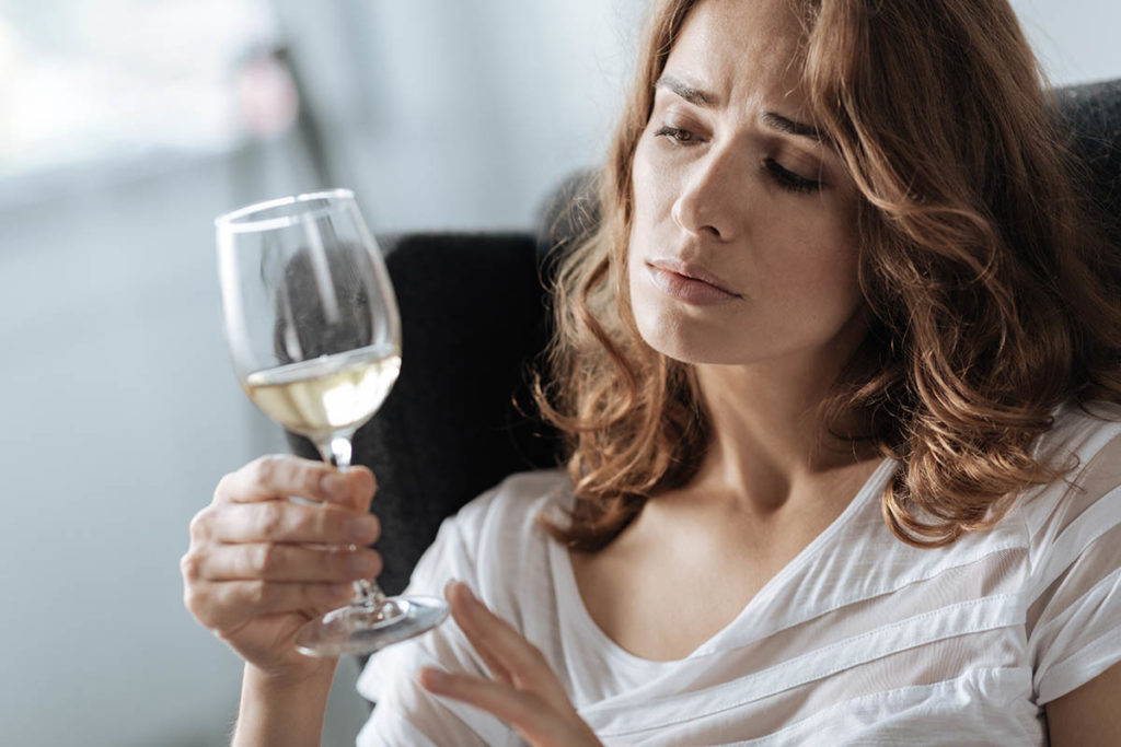 woman thinks about all of the possible ways to combat addiction