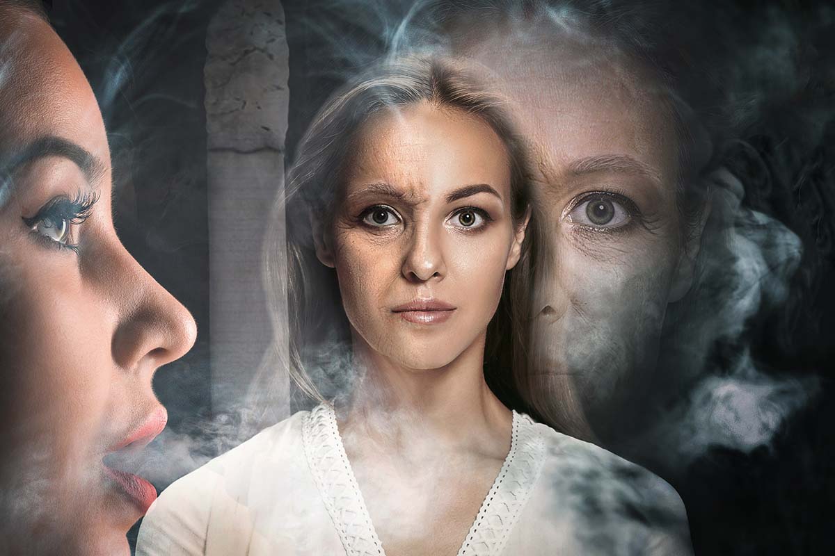 harm from smoking woman learns about the correlation between age and addiction