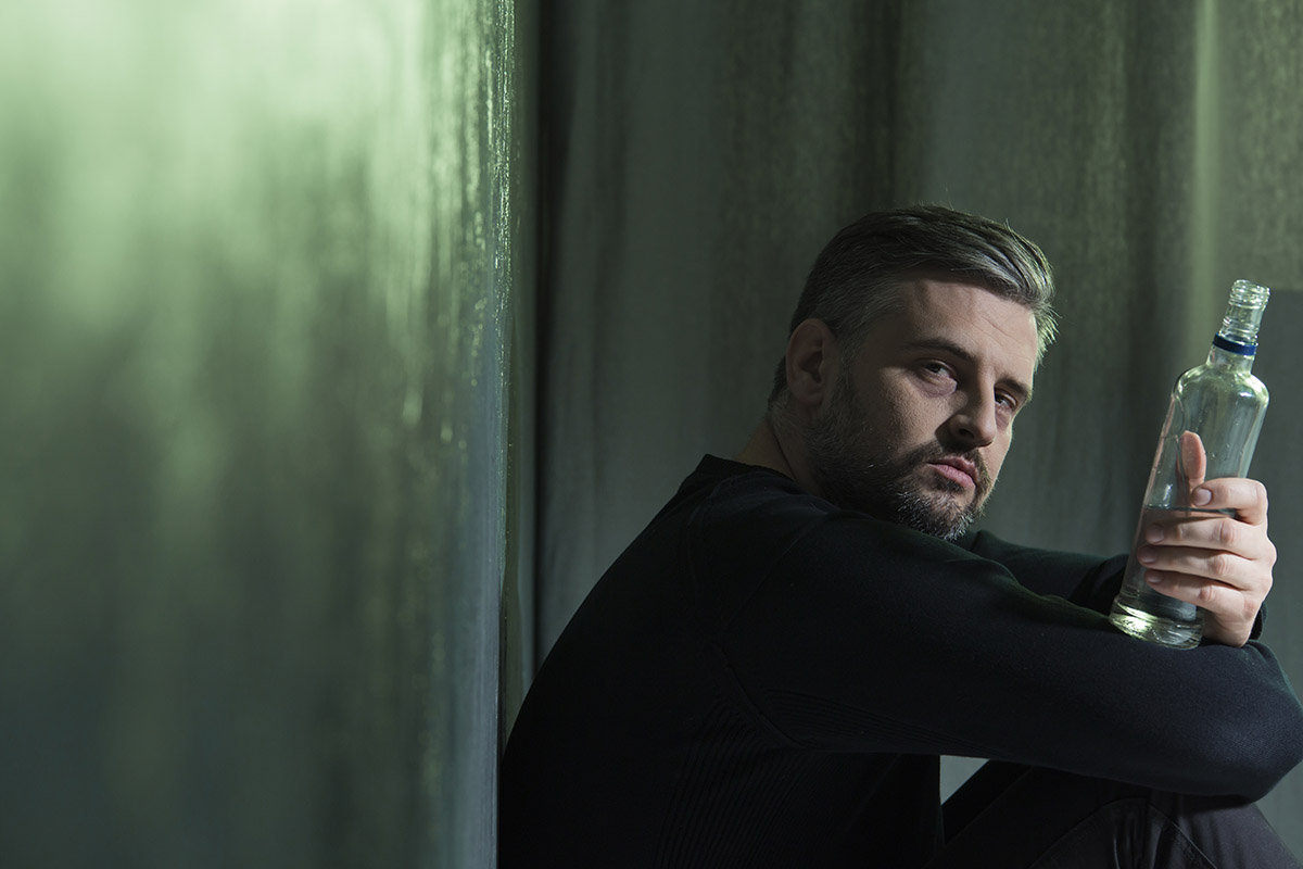 man Struggles with avoiding relapse during the winter