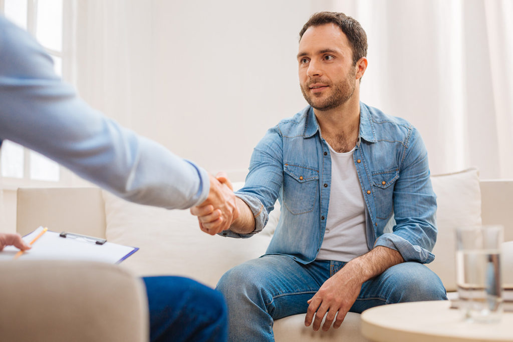 man learns about dialectal behavioral therapy