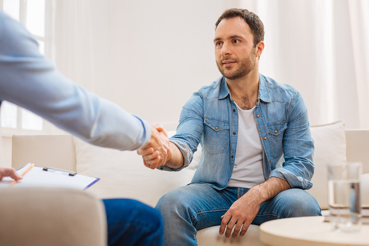man learns about dialectal behavioral therapy