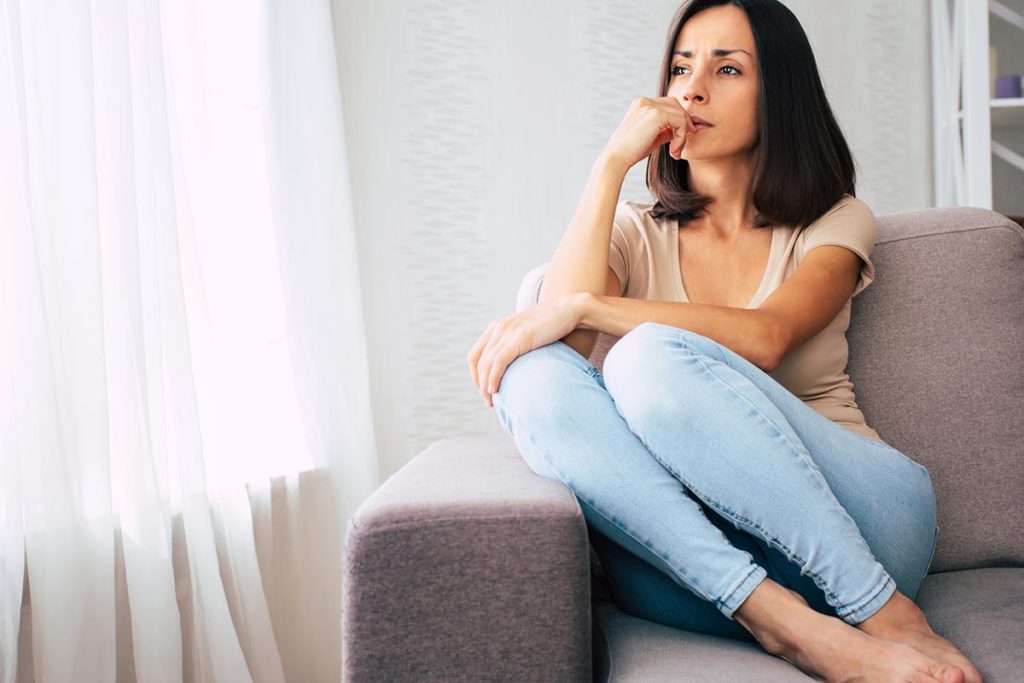 woman considers alcohol detox