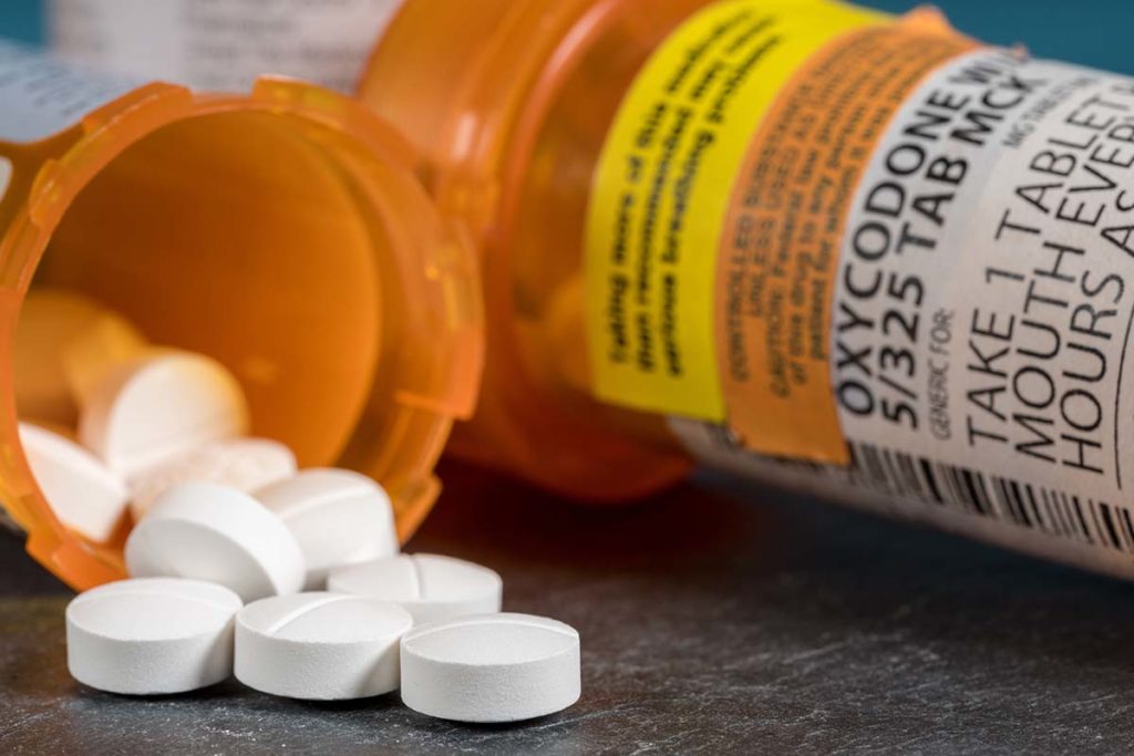 an example of abused painkillers