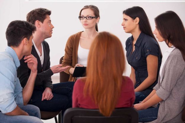 Biggest Advantages of Residential Addiction Treatment therapy group meets at residential addiction treatment center